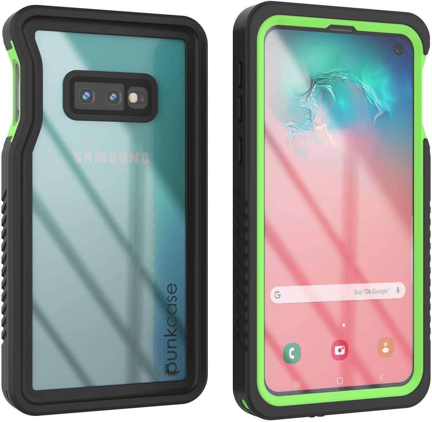 Galaxy S10 Water/Shockproof Screen Protector Case [Light Green]
