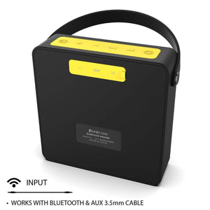PUNKBOX Portable Wireless Bluetooth Speaker, Loud & Powerful for iPhone/Android [black]