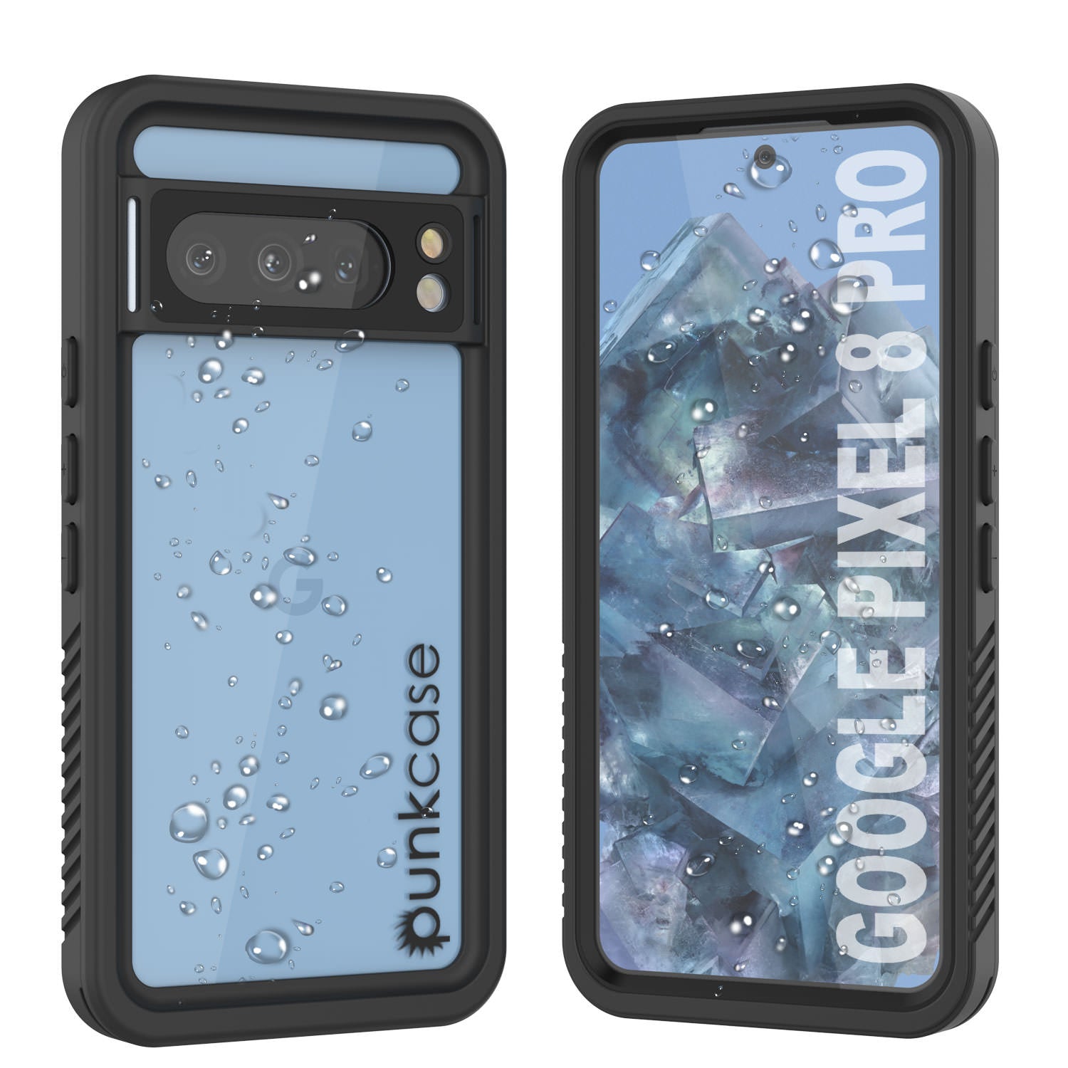 Google Pixel 9 Pro XL Waterproof Case, Punkcase [Extreme Series] Armor Cover W/ Built In Screen Protector [Black]