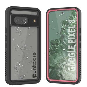 Google Pixel 9  Waterproof Case, Punkcase [Extreme Series] Armor Cover W/ Built In Screen Protector [Pink]