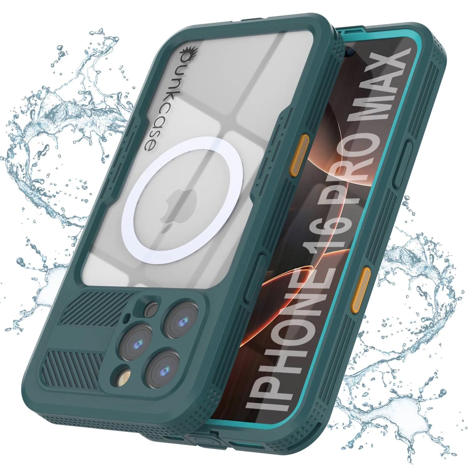 iPhone 16 Pro Max Waterproof Case [Alpine 2.0 Series] [Slim Fit] [IP68 Certified] [Shockproof] [Blue]