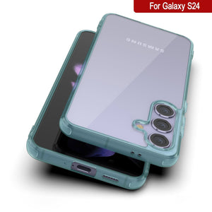 Galaxy S25 Magnetic Wireless Charging Case [Clear Acrylic Series] [Non-Slip] For Galaxy S25 [Red]