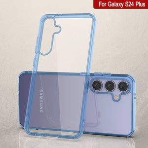 Galaxy S25 Plus Case [Clear Acrylic Series] [Non-Slip] For Galaxy S25 Plus [Blue]