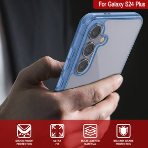 Galaxy S25 Plus Case [Clear Acrylic Series] [Non-Slip] For Galaxy S25 Plus [Blue]