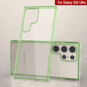 Galaxy S25 Ultra Case [Clear Acrylic Series] [Non-Slip] For Galaxy S25 Ultra [Green]