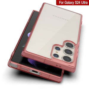 Galaxy S25 Ultra Case [Clear Acrylic Series] [Non-Slip] For Galaxy S25 Ultra [Red]