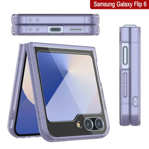 Galaxy Z Flip6 Case [Clear Acrylic Series] [Non-Slip] For Galaxy Z Flip6 [Lilac]