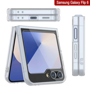 Galaxy Z Flip6 Case [Clear Acrylic Series] [Non-Slip] For Galaxy Z Flip6 [White]