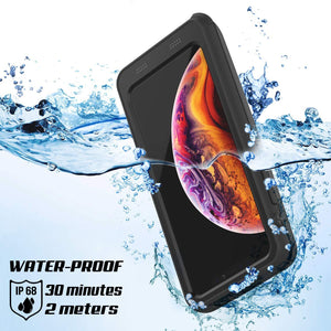 PunkJuice iPhone XR Battery Case, Waterproof, IP68 Certified [Ultra Slim] [Black]