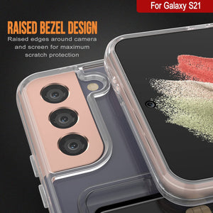 Galaxy S24 Card Holder Case [Crystal CardSlot Series] [Slim Fit] [Grey]