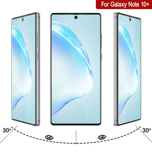 Galaxy Note 10+ Plus Black Punkcase Glass SHIELD Tempered Glass Screen Protector 0.33mm Thick 9H Glass