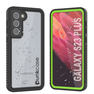 Galaxy S23+ Plus Water/ Shockproof [Extreme Series] Screen Protector Case [Light Green]