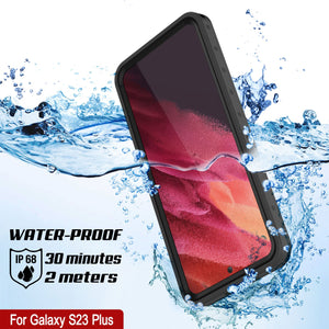 Galaxy S23+ Plus Waterproof Case PunkCase StudStar Clear Thin 6.6ft Underwater IP68 Shock/Snow Proof