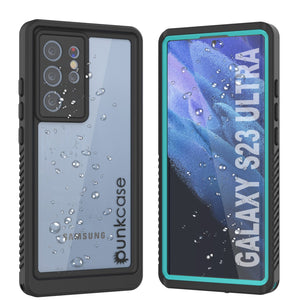 Galaxy S23 Ultra Water/ Shock/ Snowproof [Extreme Series]  Screen Protector Case [Teal]