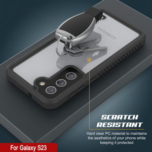 Galaxy S23 Water/ Shockproof [Extreme Series] With Screen Protector Case [Black]