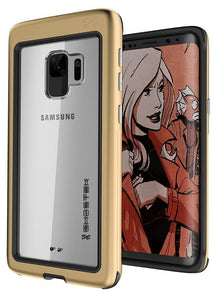 Galaxy S9 Rugged Heavy Duty Case | Atomic Slim Series [Gold]